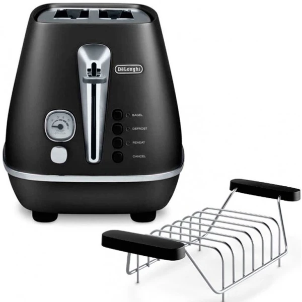 Тостер Delonghi CTI 2103 BK - фото 2
