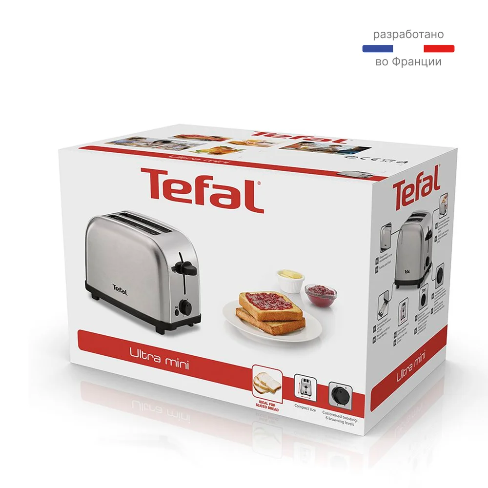 Tefal тостеры Ultra Mini TT330D30 - фото 9