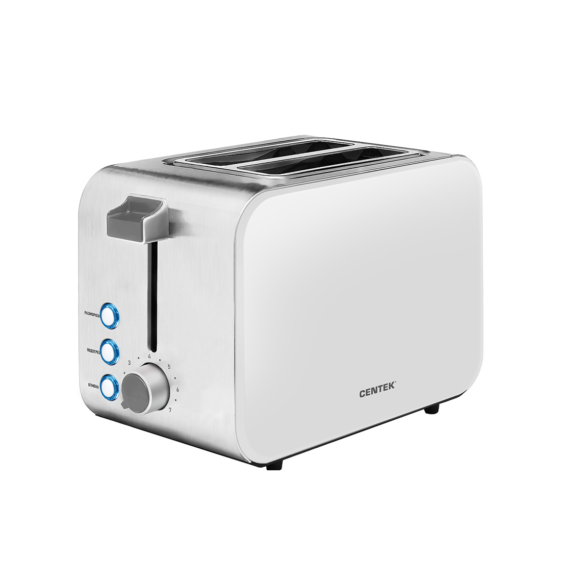 Тостер Centek CT-1422 Белый  Тостер Centek CT-1422 Белый