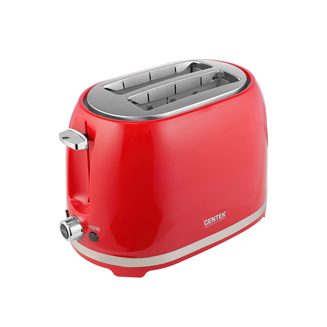 Тостер Centek СТ-1432 Красный  Тостер Centek СТ-1432 Красный