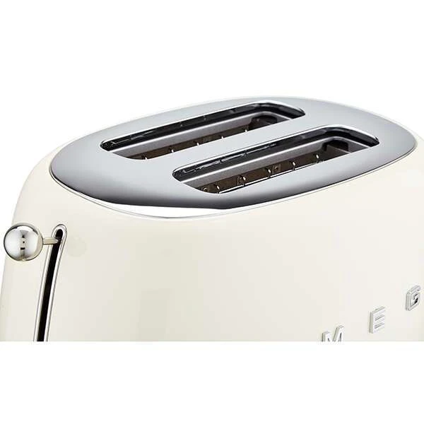 Тостер Smeg TSF01CREU Кремовый - фото 4