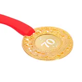 Медаль царская в бархатной коробке "С юбилеем 70"  - фото 2