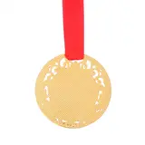 Медаль царская в бархатной коробке "С юбилеем 70"  - фото 4