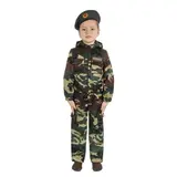 Карнавальный костюм "Спецназ", куртка с капюшоном, брюки, берет, рост 140 см  - фото 5