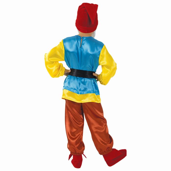 Детский карнавальный костюм "Гном", р. 64, рост 122-128 см 