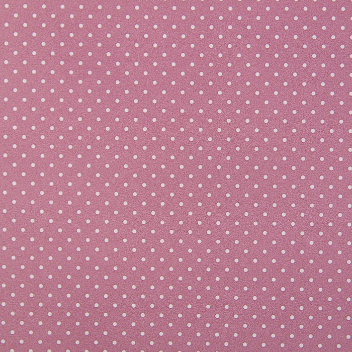 Бумага двухсторонняя "Горох на розовом", 0,53 х 10 м 