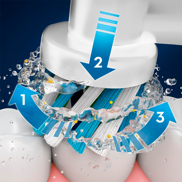 Электрическая зубная Щетка Braun Oral-B Vitality CrossAction D100 Blue