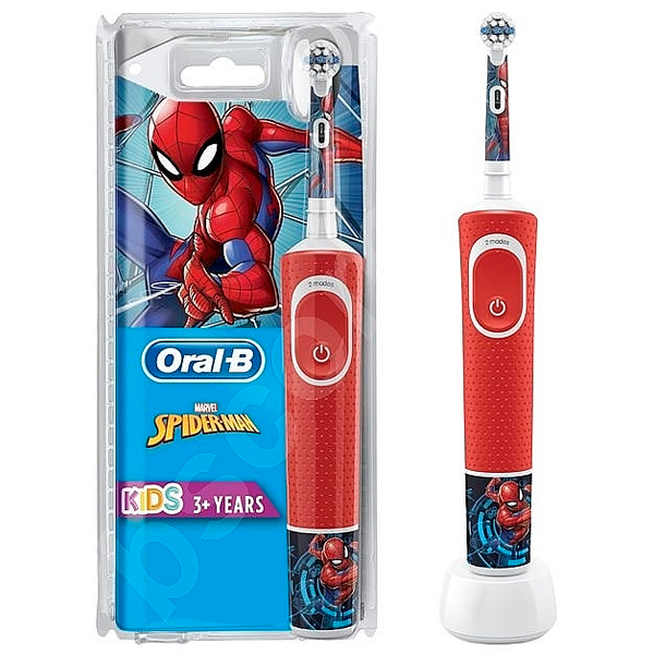 Электрическая зубная щетка Braun D100.413.2K (Oral_B) Spiderman