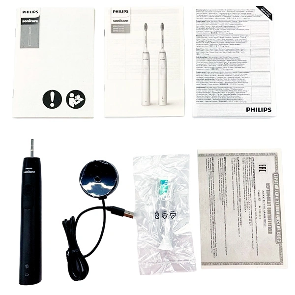Электрическая зубная щетка Philips Sonicare 3100 HX3671/14 Sonicare 3100 series  Black HX3671/14 - фото 13