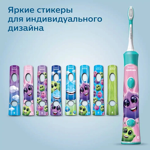 Электрическая зубная щетка Philips Sonicare For Kids  HX6322/04 - фото 10