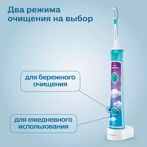 Электрическая зубная щетка Philips Sonicare For Kids  HX6352/42 - фото 8