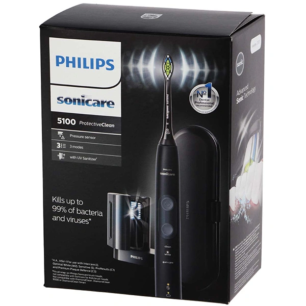Электрическая зубная щетка Philips Sonicare ProtectiveClean 5100 HX6850/57 - фото 5
