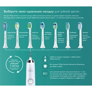 Электрическая зубная щетка Philips Sonicare DiamondClean HX9332/35