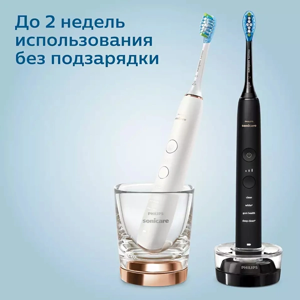 Электр тіс щеткалар жинағы Philips DiamondClean  HX9914/57 - фото 9