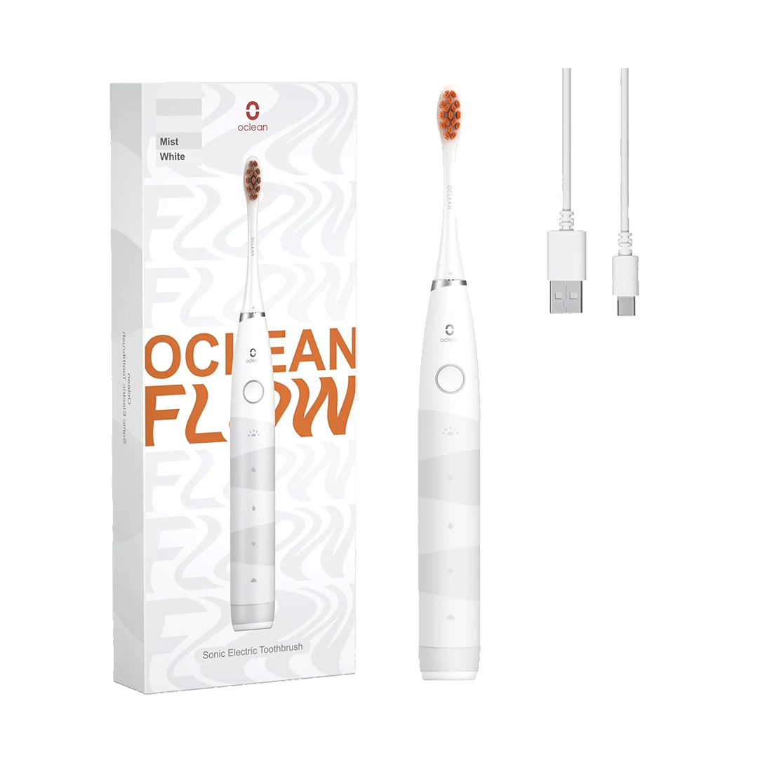 Зубная электрощетка Oclean Flow Белый Flow White - фото 5