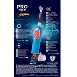Детская электрическая зубная щетка Oral-B Vitality Pro Kids "Человек-Паук" - фото 3