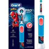 Детская электрическая зубная щетка Oral-B Vitality Pro Kids "Человек-Паук" - фото 2