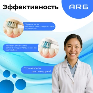 Электрическая зубная щетка ARG BR-Z8 set - фото 4