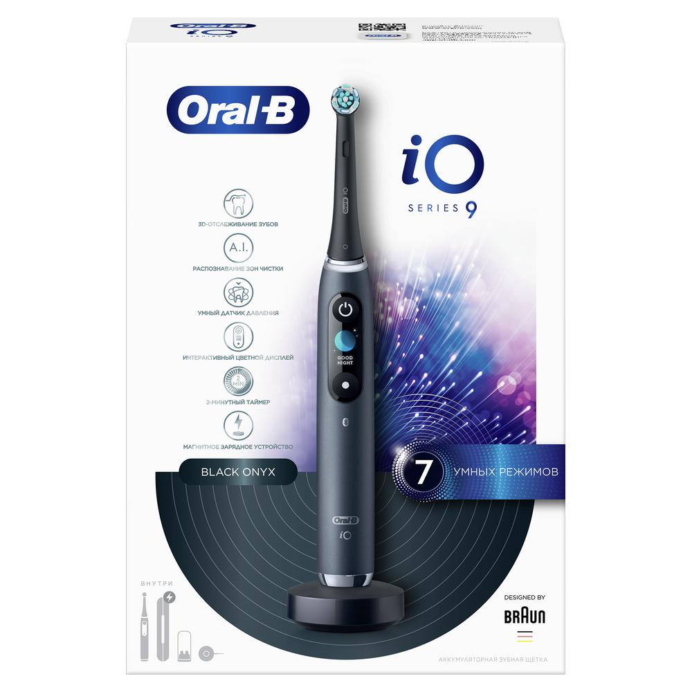 Oral-B электрлік тіс щеткасы  iO Series 9 Black Onyx - фото 16