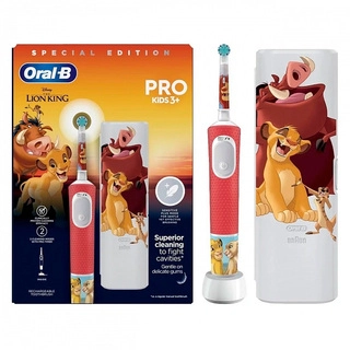 Детская электрическая зубная щетка Oral-B Pro Kids «Король Лев» - фото 2