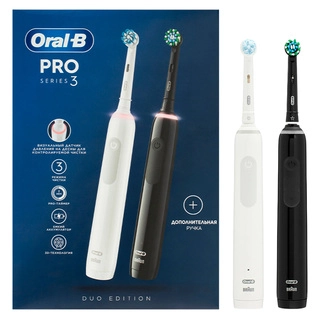 Набор электрических зубных щеток Oral-B Pro 3 3900 Duo