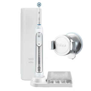 Электрическая зубная щетка Braun Oral-B Genius 8000 White  (D701.535/515.5XC/тип 3757)