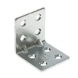 Уголок крепёжный усиленный 32 х 32 х 30 х 1.8 мм, оцинкованный 