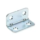 Уголок мебельный усиленный 22 х 22 х 40 мм, оцинкованный 