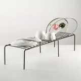 Подставка раздвижная 40,9×20,4×14,4 см, цвет чёрный  - фото 2