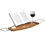 Полка для ванной Aquala, дерево  - фото 5