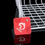 Корзина сетчатая навесная на полку, цвет белый  - фото 3