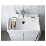 Одинарная раковина ЛИЛЛОНГЕН, белый  - фото 2