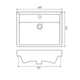 Раковина «Тигода 60»  - фото 2