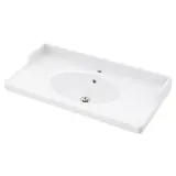 Одинарная раковина РЭТТВИКЕН, белый 