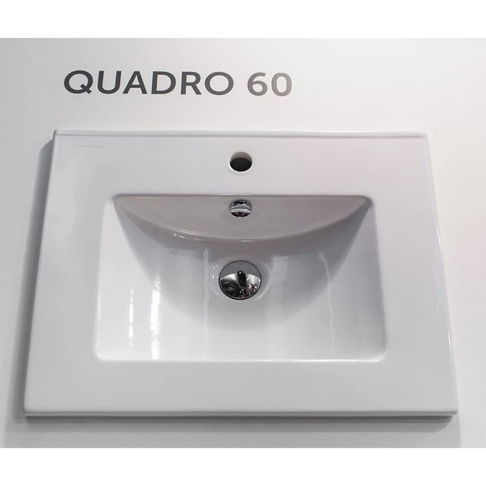Умывальник "Quadro 60 F01" УП (белый ВКС) 