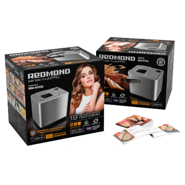 Хлебопечь Редмонд RBM-M1920 Серый RBM-M1920 - фото 11
