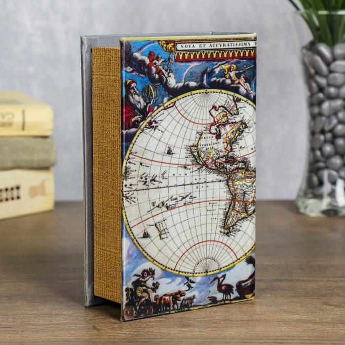 Сейф-книга "Карта путешественника" 