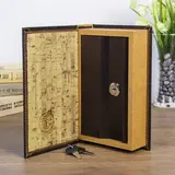 Сейф-книга дерево "Открытие нового мира" кожзам 21х13х5 см  - фото 2