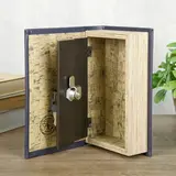 Сейф шкатулка книга "Ротшильды" тиснение 21х13х5 см  - фото 3