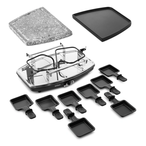 Раклетница-гриль Kitfort КТ-1649 - фото 3