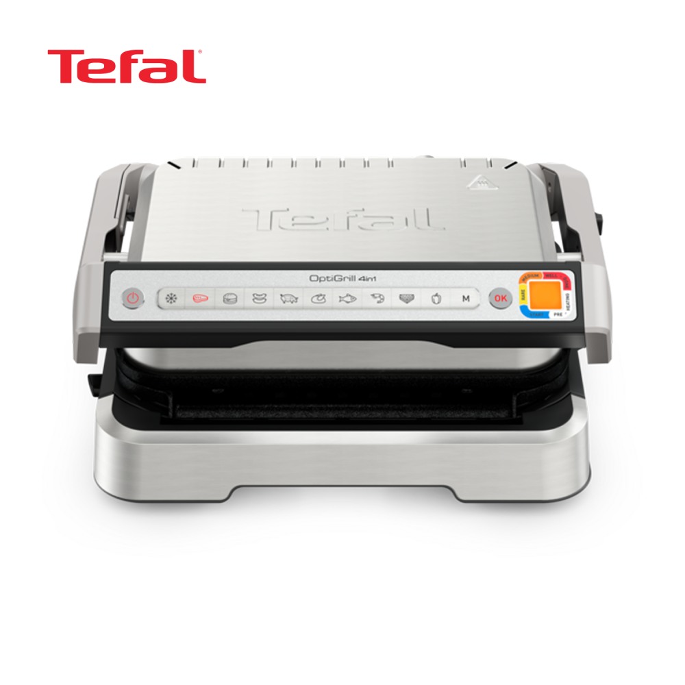 Умный электрогриль Tefal Optigrill 4 в 1 Inox GC774D30