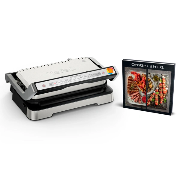 Умный электрогриль Tefal Электрогриль OptiGrill XL 2 в 1 GC782D30 - фото 2