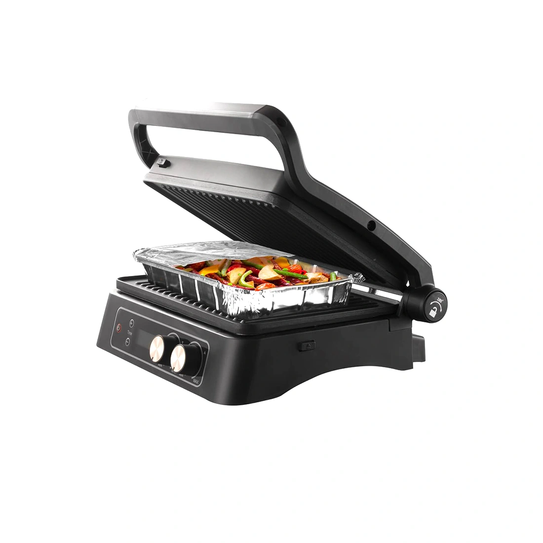 Гриль Redmond SteakMaster RGM-M817D Черный/сталь 