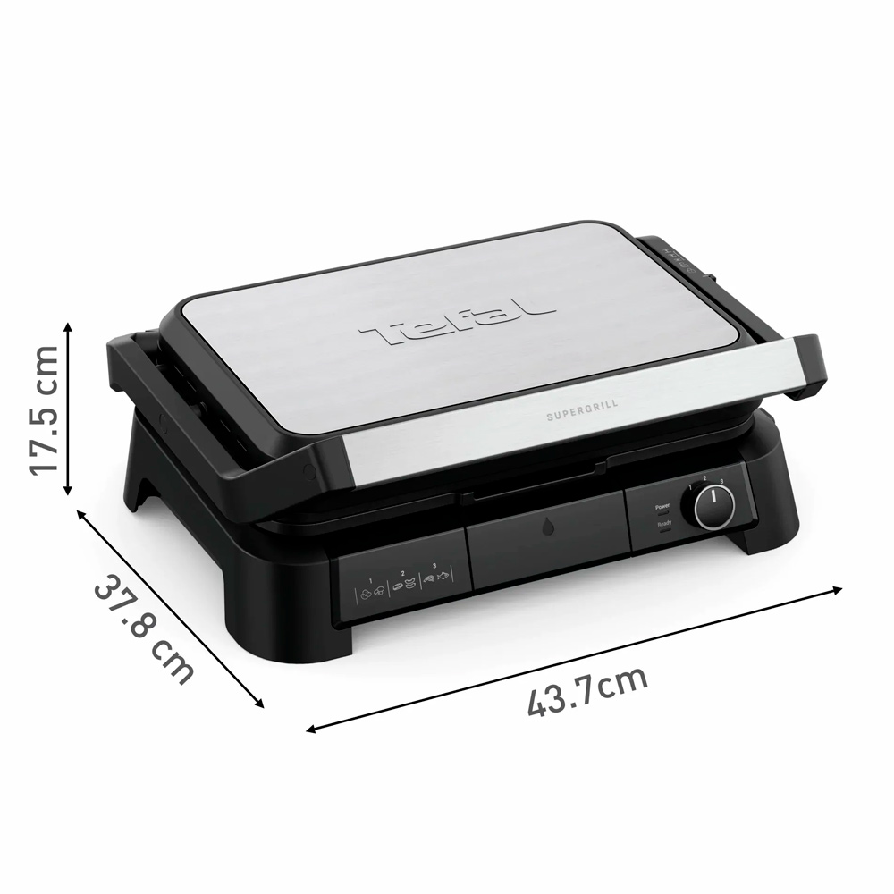 Гриль Tefal SuperGrill 3in1 XL GC520DE0 - фото 2