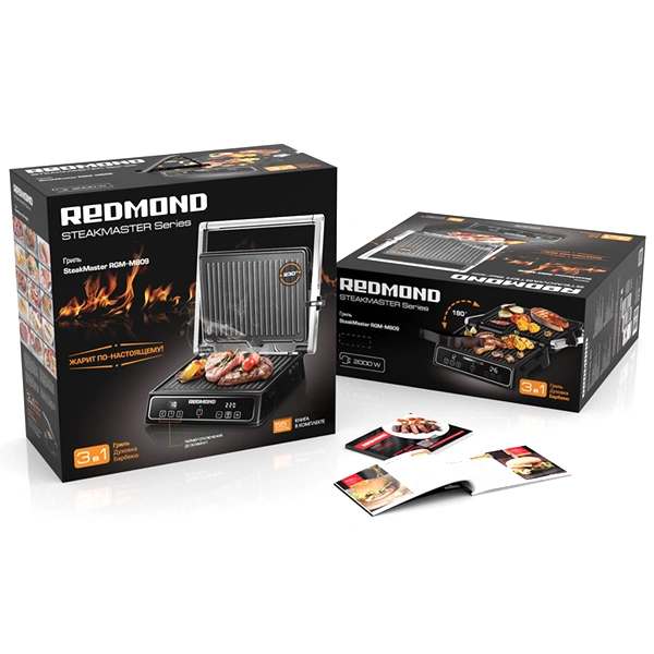 Гриль Redmond SteakMaster RGM-M809 - фото 11