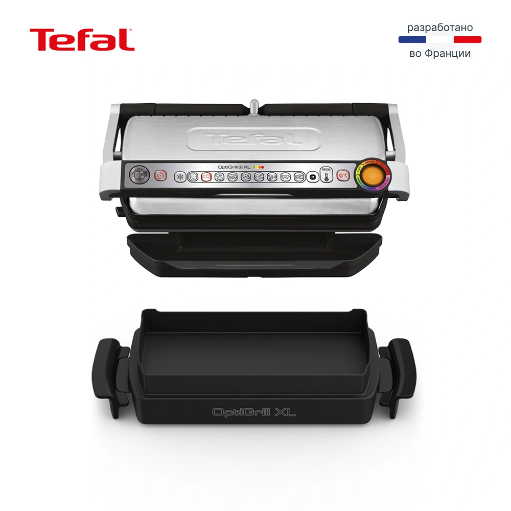 Tefal электр грилі Optigrill+ XL GC724D12 - фото 11