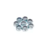 Гайка DIN985 М8, самоконтрящаяся, оцинкованная, в упаковке 8 шт.  - фото 2