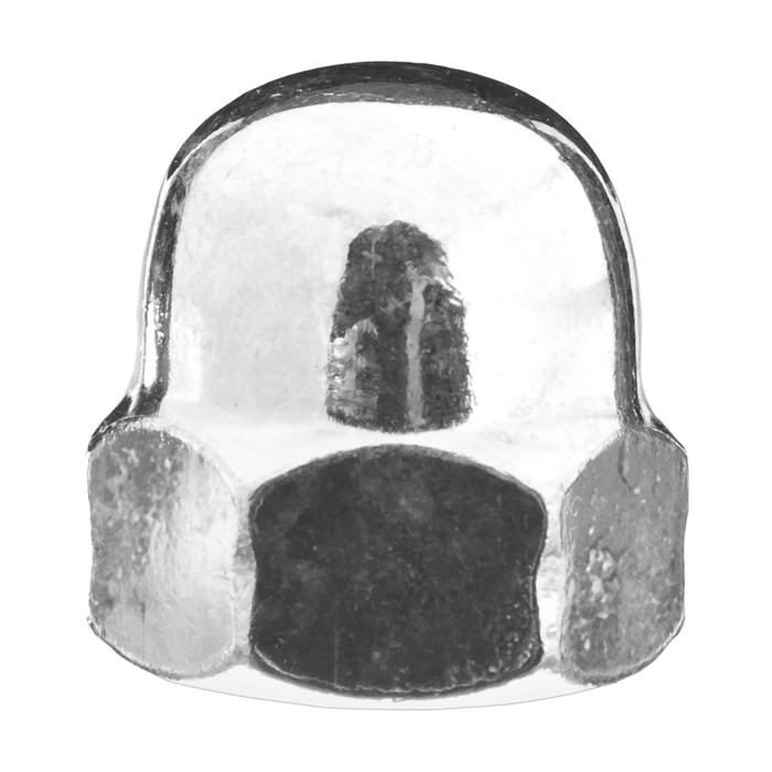 Гайка колпачковая DIN 1587, "ЗУБР", M5, оцинкованная, в упаковке 5 кг 
