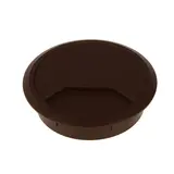 Заглушка кабель-канала, d=60 мм, коричневая  - фото 3