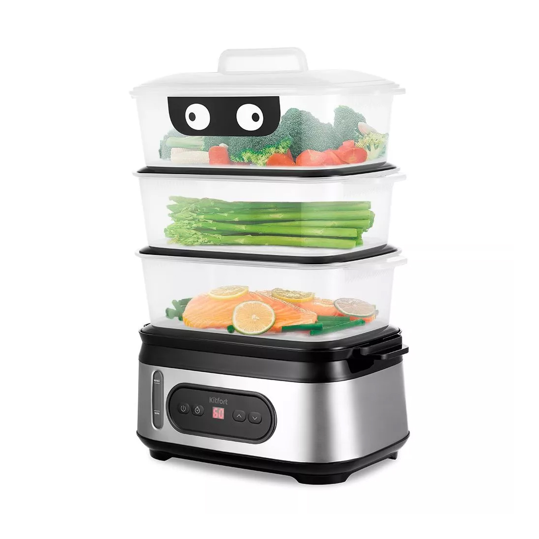 Пароварка Kitfort КТ-4082 КТ-4082